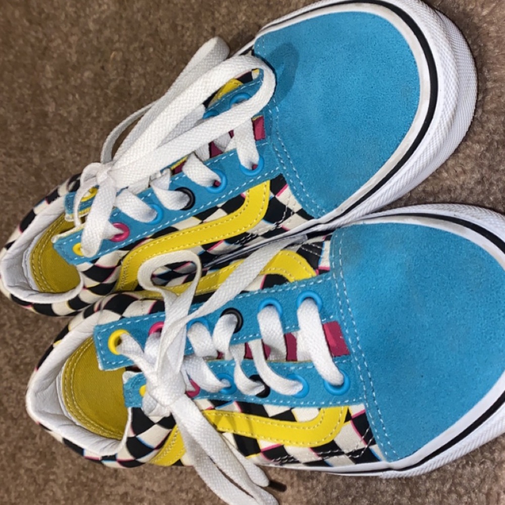 Checkered vans